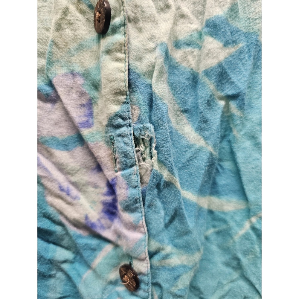 Lot of 7 VTG 90s Hawaiian Shirts Short Sleeve Tropical Floral Resortwear Retro - Picture 16 of 16